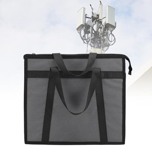 Satellite Carry Case, Outdoor Travel Bag for Mini Canvas Satellite Dish Storage Bag Handbag for Outdoor Travel RV and All Accessories — view 6