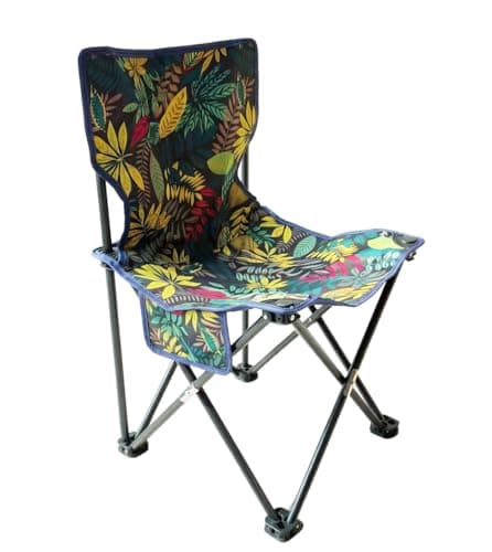 Foldable Portable Folding Camping Chair & Carry Bag Blue 58x36X36x30CM, M — view 6