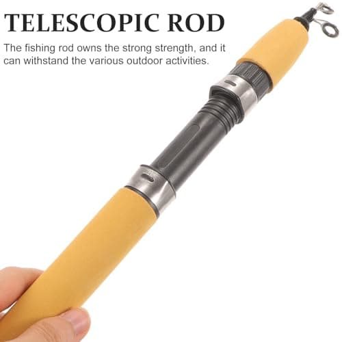 Telescopic Fishing Rod Portable Carbon Winter Ice Fishing Pole — view 3