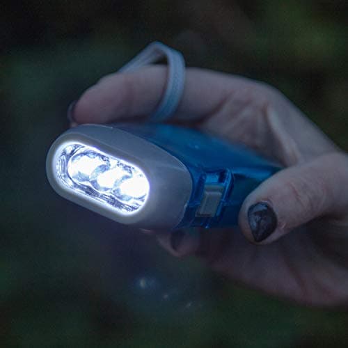 DIGIFLEX Hand Press Torch — 3 LED Dynamo Flashlight — No Batteries Required — view 6