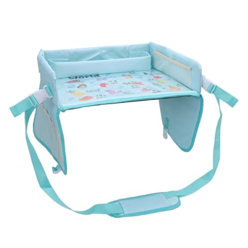 VGEBY Kids Travel Tray for Car, Foldable Lap Desk Organizer for Toddlers — view 5