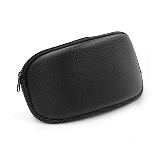 SZMYLED Portable Ski Snow Goggle Protector Case (Without Goggles) Glasses Eyewear Box Zipper Hard Case black — view 3