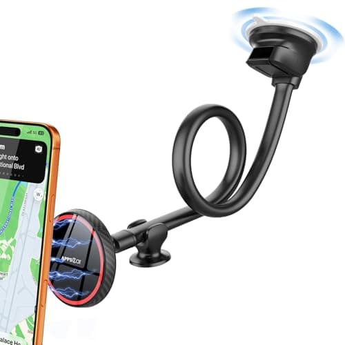 APPS2Car Cell Phone Car Mount for MagSafe, 14'' Windshield Phone Mount