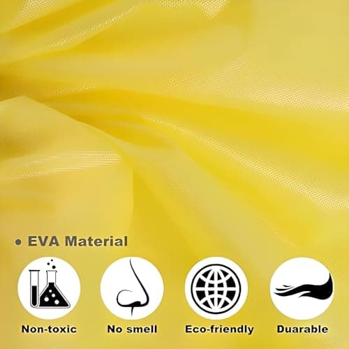 NAYEZH Rain Poncho for Adults, 2‑Pack Reusable Waterproof Cape with Hood — view 5
