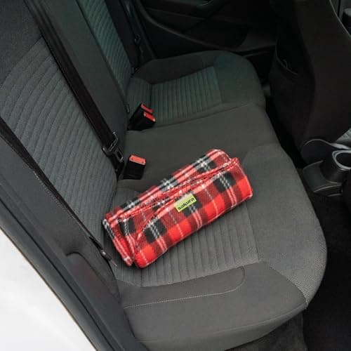 Sakura SS5303 Travel Blanket 180 cm x 120 cm, Tartan (Pack of 2) — view 2