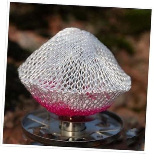 Amosfun 4 Pack Lantern Mantles for Small Gas Lamp White Fabric Camping — view 6