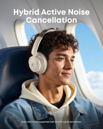 soundcore Anker Q30, Hybrid Active Noise Cancelling Over-Ear Headphones — view 3