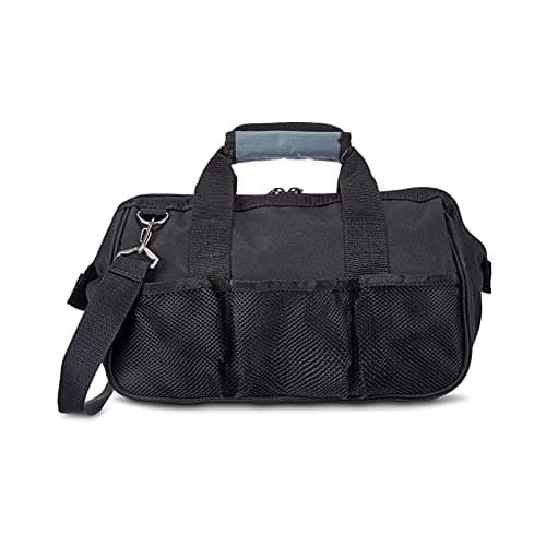 Amazon Basics Tool Bag, 30.5 cm, Grey,silver — view 5