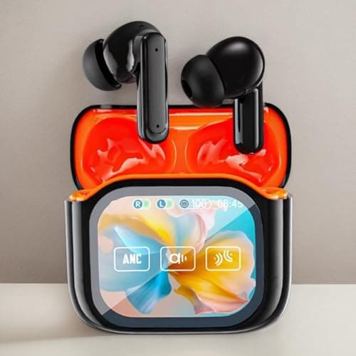 Ahuuen Translation Headphones - 140 Languages Wireless AI Headphones Language Translation,LED Display Noise Cancelling Real-Time Earphone for Travel Workplace Laptop — view 3