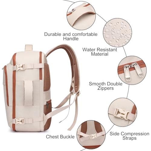 ENZOSUM Cabin Bags 45x36x20 for New Easyjet Underseat Cabin Bag — view 5