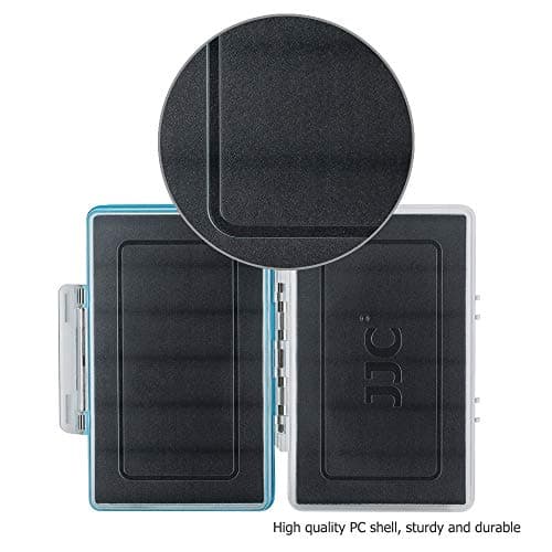 JJC 18650 Battery Organizer Hard Case Portable Carrying Organiser — view 4