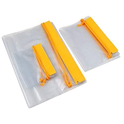 TRIXES Waterproof Dry Bags x3 - Small (18 x 12.5 cms), Medium (26 x 18.5 cms), Large (36 x 26 cms) - Waterproof Travel Accessory - Outdoor Essentials — view 4