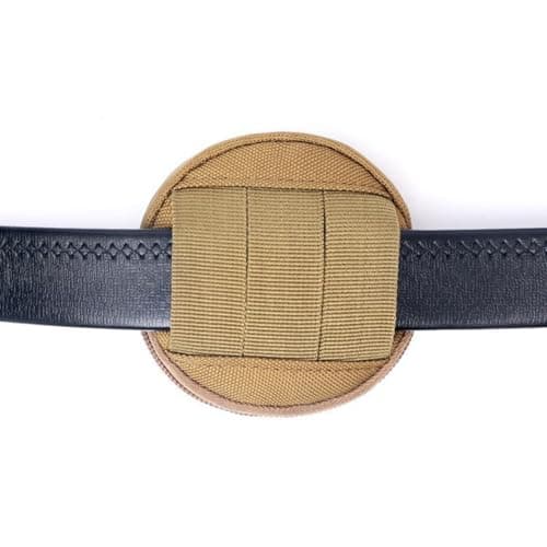 Waterproof Circular Zippers Bag with Quick Release Clip Ideal for Hiking Travel Daily Use Holds Earphones Quick Release Compatible Accessory Bag — view 4