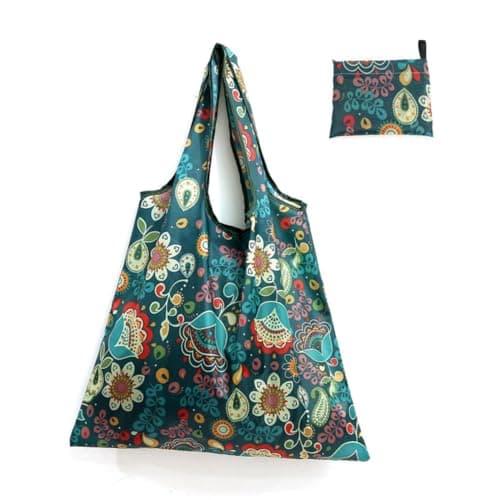 HONMEET 8 Pcs Large Foldable Shopping Bag Waterproof in Polyester — view 5