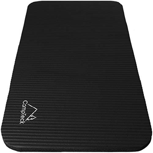 CampTeck U6962 - Non-Slip Yoga Knee Pad Soft Foam Yoga Knee Mat for Fitness, Exercise, Workout, Gym, Pilates etc. - Black — view 4