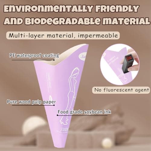 Foldable disposable Urinal for Women, Female Urinal for PIPI Standing (8) — view 4