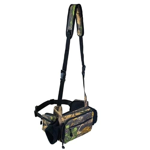 Camo Hunting Fanny Pack with Handwarmer, Waterproof Camouflage Waist Pack