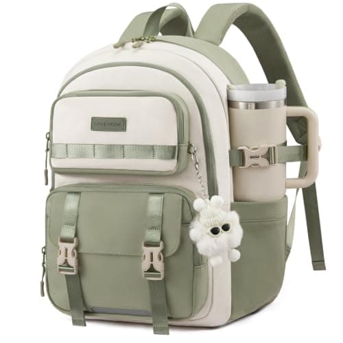 LOVEVOOK Cute School Bags for Girls, 17.3 Inch Large Laptop Backpack Womens