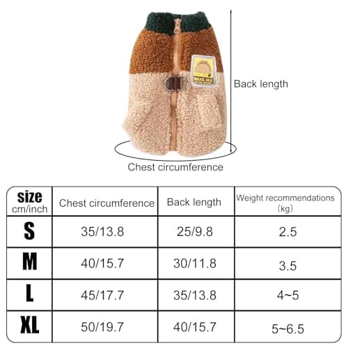Dog Clothes Protection Against Cold Machine Washable — view 5