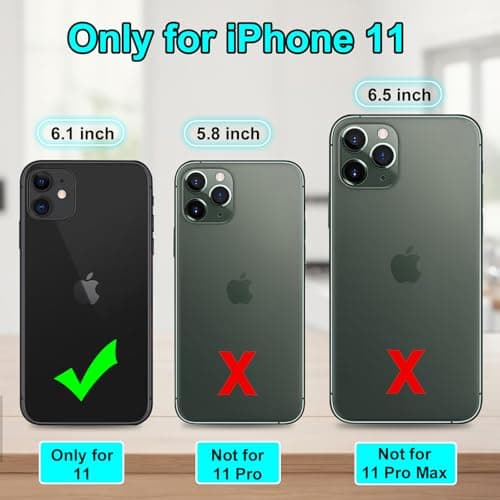 TAYUZH 7000mAh Battery Case for iPhone 11 (6.1 inch) Upgraded Portable Protective Charger Rechargeable Extended Battery Charging Cover Compatible with iPhone 11 Black — view 2