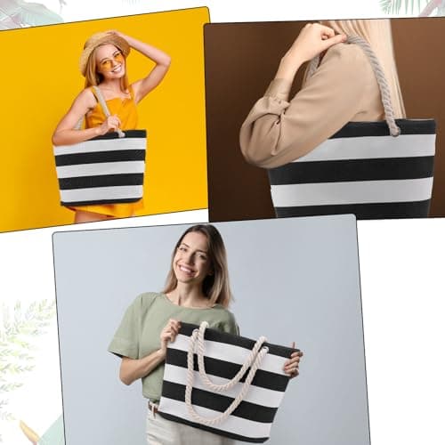 Zuimei Beach Bag,Waterproof Tote Bag Canvas Summer Bags — view 5