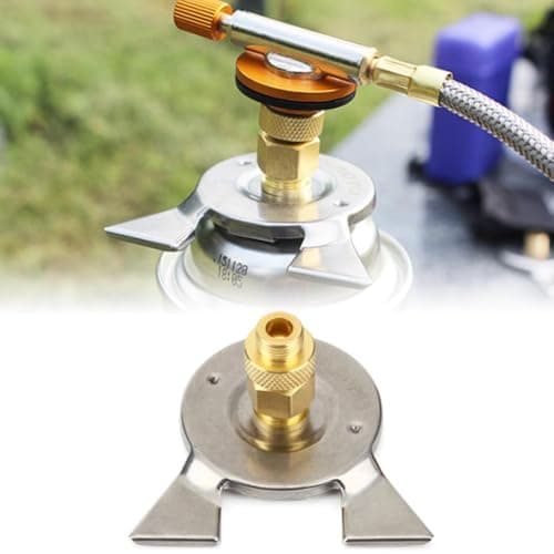 MoSundi Portable for Stainless Steel Stove Adapter Long Gas Cylinders, — view 3