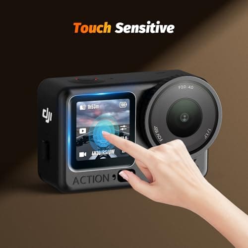 AMAZEAR Lens Screen Protector for DJI Osmo Action 6 Accessories (6 Pack) — view 5