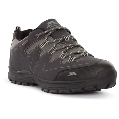 Trespass Mens Walking Shoes Finley Graphite in Size - 9