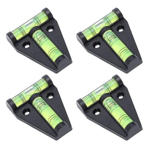UPALDHOU RV T Level Bubble Set, 4 Pack Mini Portable — view 4