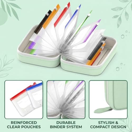 Tablet Organiser, A8 Waterproof Pill Organiser Pouch for Daily Use — view 3