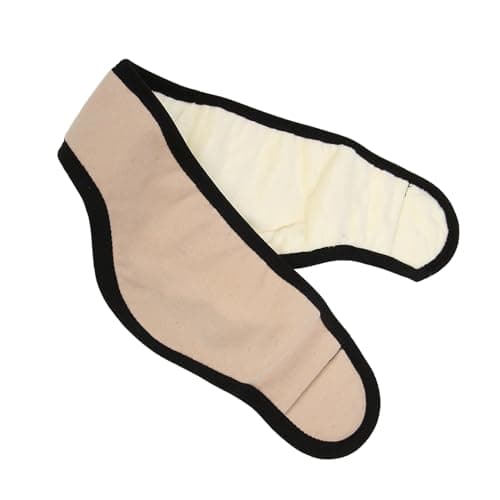 Earmuffs Noise Cancelling Headband for Side Sleepers, Breathable Polyester Winter Ear Warmer with Eye, Pressureless Fit for Travel Study Insomnia Relief Beige — view 5