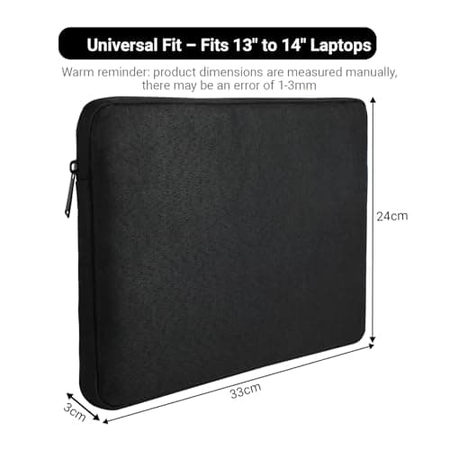Laptop Sleeve 13 inch – Padded Case for MacBook, Dell XPS & Surface — view 2