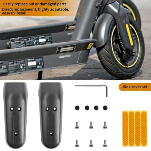 Reflective Safety Stickers Kit for Ninebot G30 Scooter — view 3