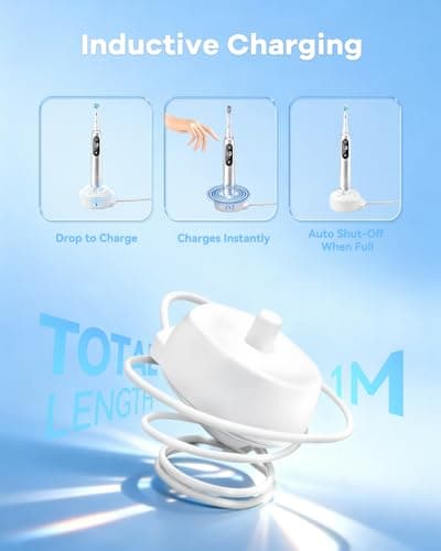 Superer Electric Toothbrush Charger Fit for Braun Oral B iO3 iO4 iO5 iO6 — view 6