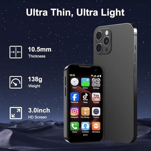 Mini Smartphone for Kid 3.0" Mini Android Phone World's Smallest Cell Phone — view 2
