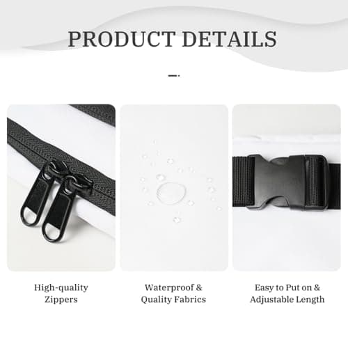 Wine Bottle Cork print Womens Fanny Pack Everyday Hip Pouch Waist Bag for Travel Outdoor Running Hunting for Adult, Black, One Size — view 5