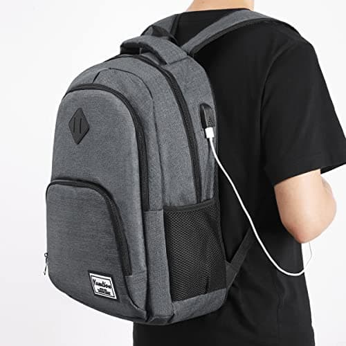 YAMTION School Bookbag,College Backpack Laptop Backpack Business Adult Backpack for High School University Work Office — view 2