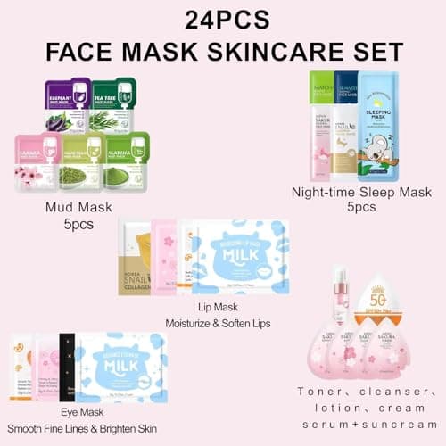 Pamper Gifts for Women/Teenage Girls 24 PCS,Travel-Friendly Birthday Gifts — view 2