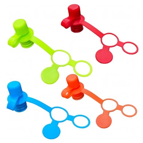 Water Bottle Spout for Kids | Leakproof Cup Top Adapter | Portable Silicone Water Bottle Top Spout Adapter for Toddler Travel — view 6
