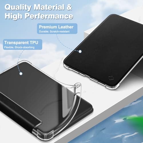 FINTIE Slim Case for 6" Kindle 11th Gen 2024/2022, Black — view 4