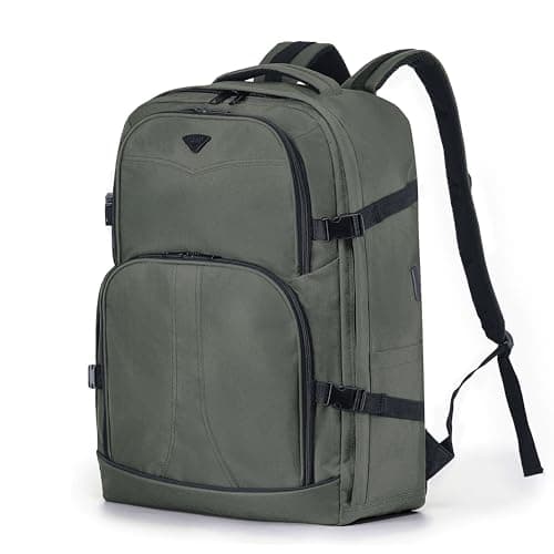 Flight Knight 55x40x20cm Ryanair Priority Free Carry On Over Head Cabin Backpack Bag for Travelling USB Port Padded Comfortable Rucksack - Carry On Luggage For easyJet, Ryanair, BA, Jet2 & Many More!