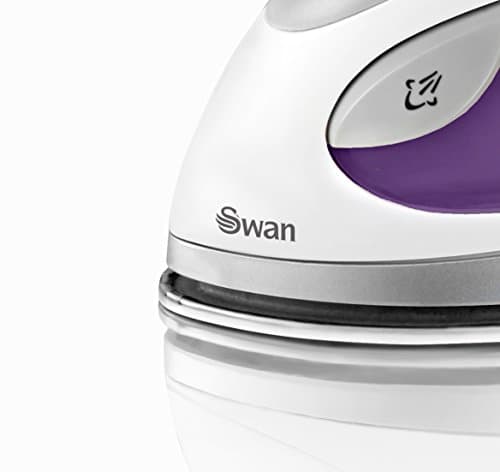 Swan SI3070N Compact, Steam Travel Iron, with Pouch and Beaker, Variable Temperature Control, 900W, Purple — view 2