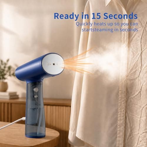 Clothes Steamer Handheld, Travel Iron, Steam Iron,Portable Garment Steamer — view 3