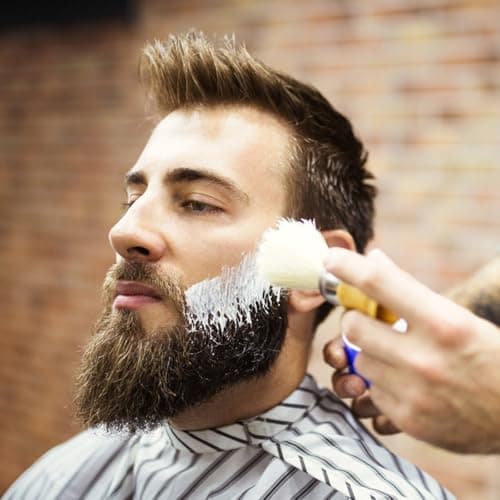 Peppermint Shaving Soap for Men Beard Travel Use Portable — view 6