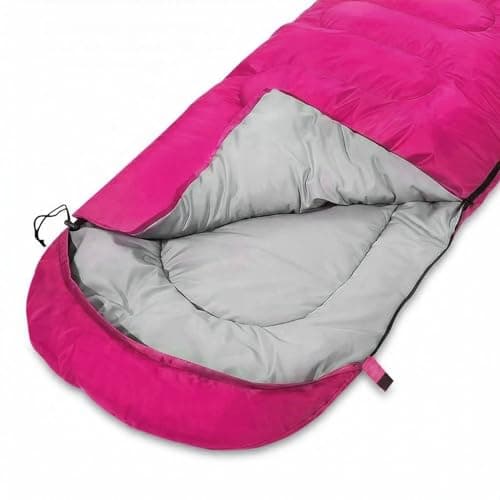 Sleeping Bag for Camping, Adults, Rose — view 6