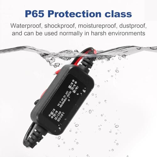 Uadme DC-DC 12V to 5V Step Down Converter, Waterproof — view 6