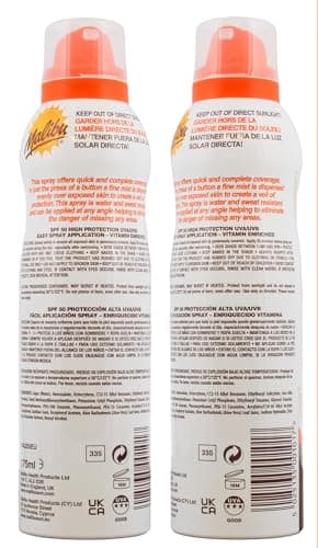 Malibu Sun Kids SPF 50 Continuous Lotion Spray, 175ml — view 2