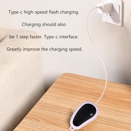 Portable Pocket Warmer Large Capacity Battery Design — view 6