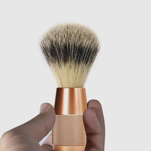 Soft Nylon Bristles Men Shaving Beard Brush, Portable — view 4