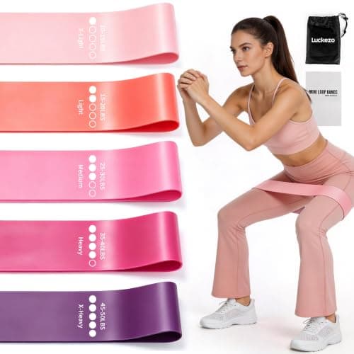 Resistance Bands, Exercise Bands Resistance Bands With 5 Resistance Levels